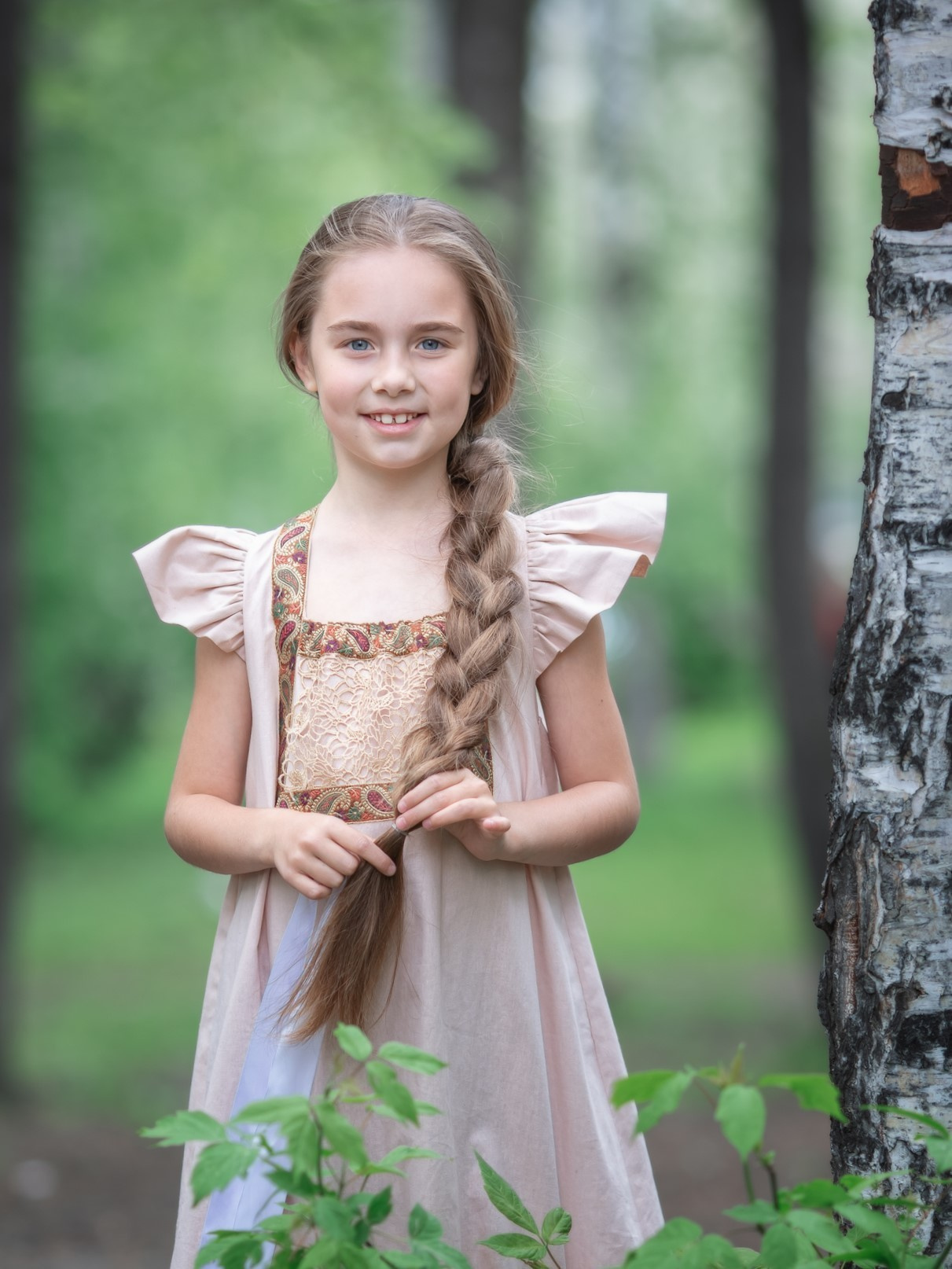 Уральская Краса —Длинная коса 2019. Семейный и детский фотограф в Екатеринбурге Каликова Елена