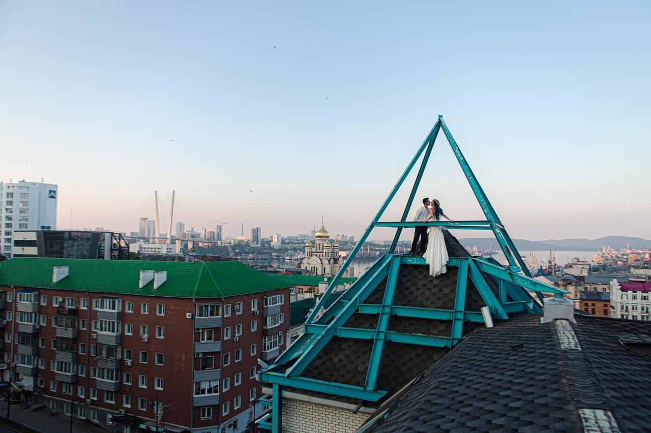 Прогулка. Свадебный фотограф Владивосток, Свадебная фотография