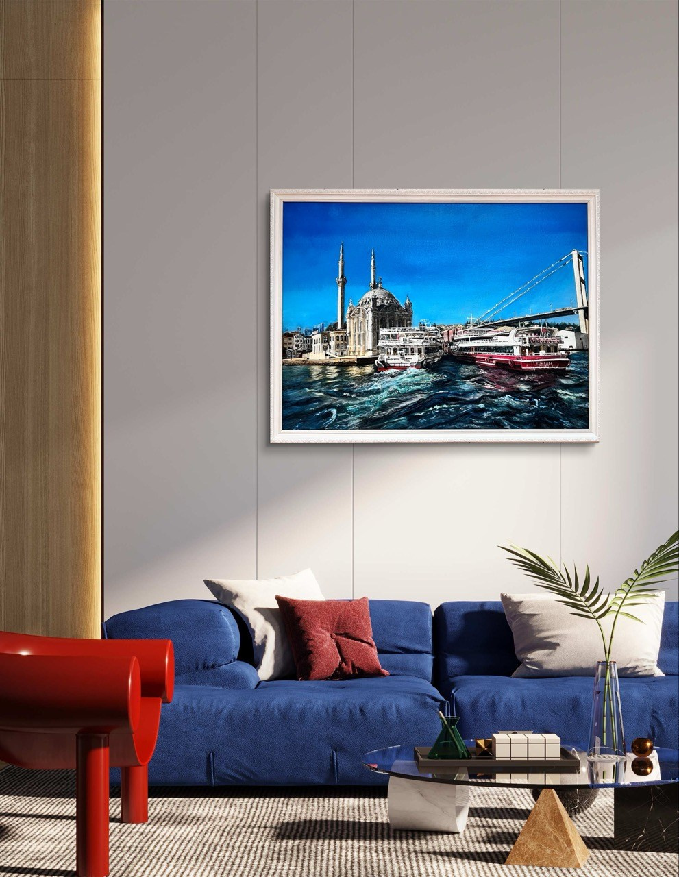 Серия «Города — великие творения рук человеческих». Картины пейзаж