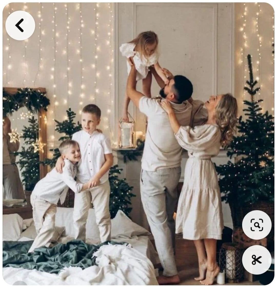 Семейная новогодняя фотосессия. Фотограф в Екатеринбурге Переверзева Анна