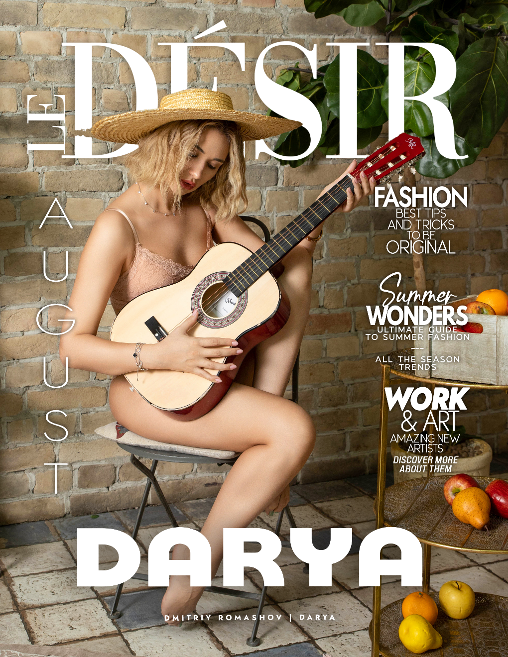 Обложки журналов. Фотограф в Москве Дмитрий Ромашов