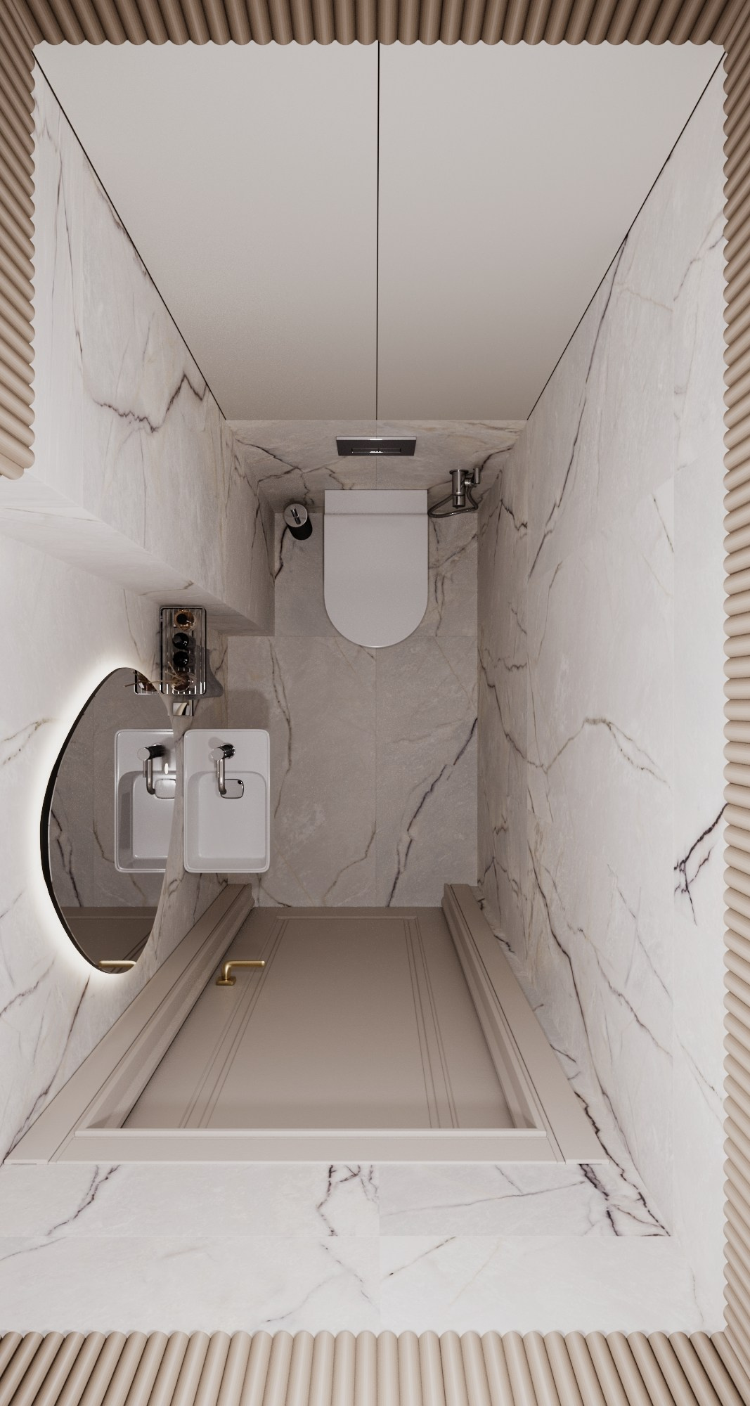 Земнухова санузел Финал. Визуализатор Векшина Елена