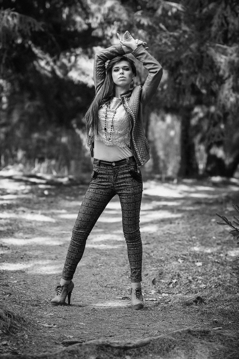 Портрет. Фотограф Антон Швец — Монохромная реальность