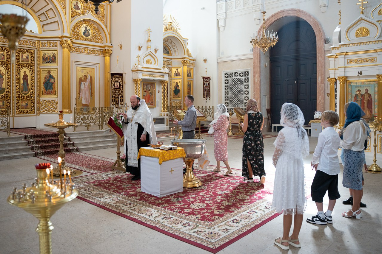 Церемония Крещения Евсевии. Фотограф Мария Ковкова