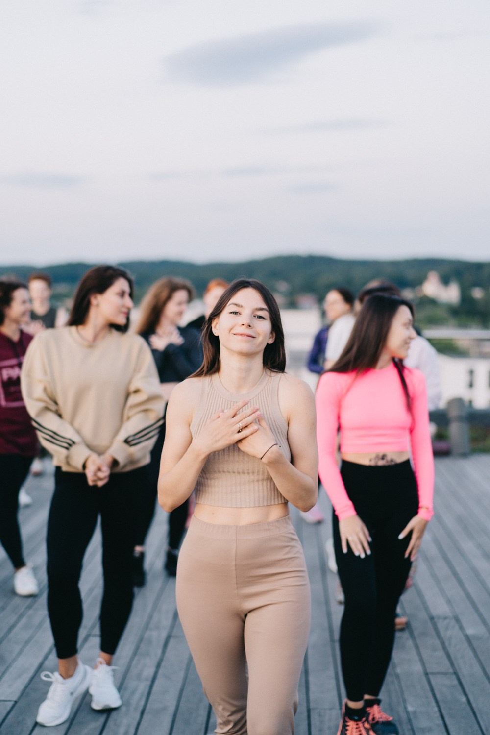 Summer Yoga Rave. Photographer in Vilnius