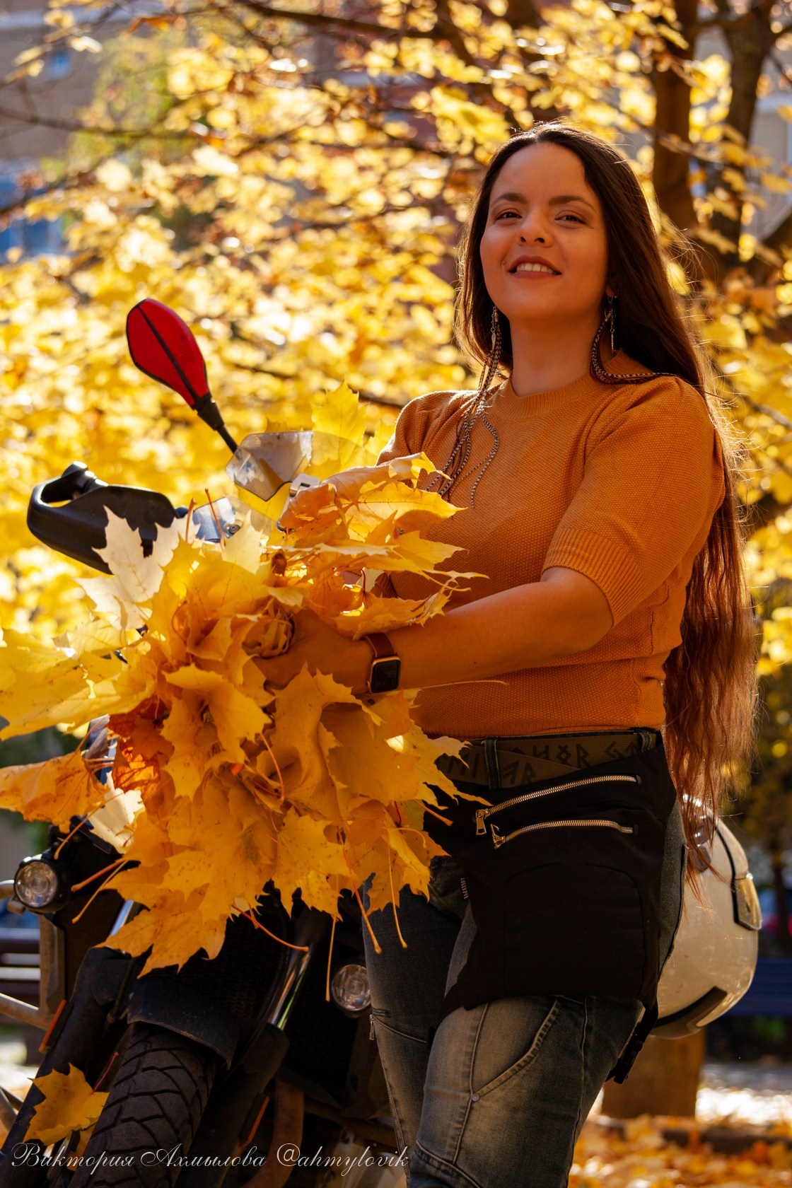 Маша Печенька (BMW GS1200). Виктория Ахмылова. Фотограф в Москве