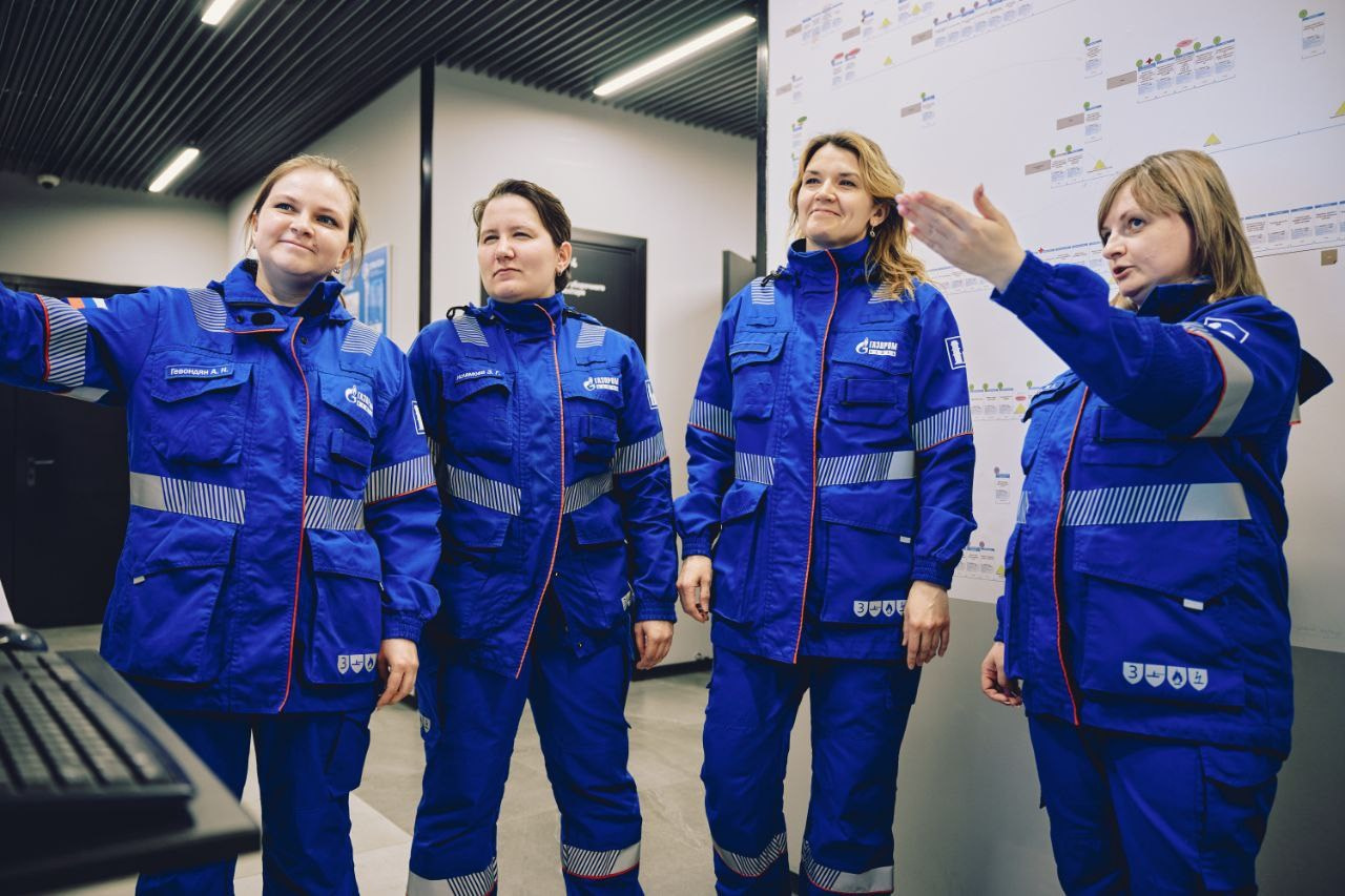 Промышленная съемка в лаборатории Газпром