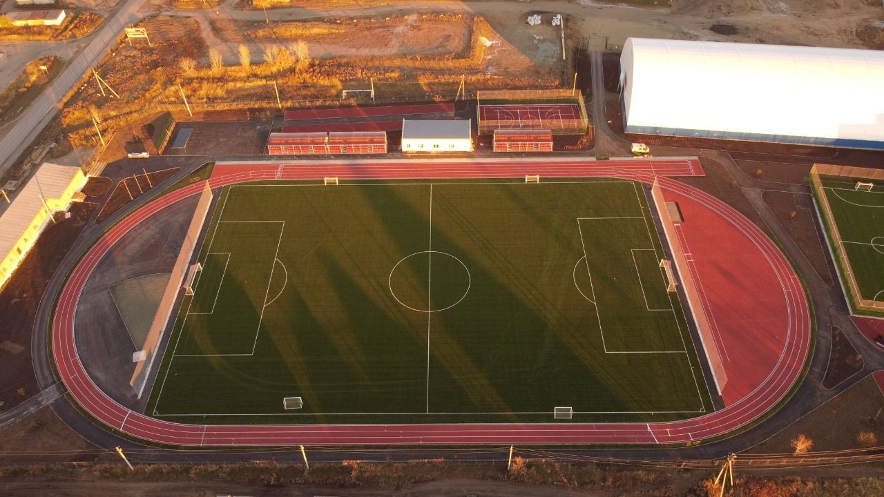 СТАДИОН ЮНОСТЬ С. УЙСКОЕ. Recro