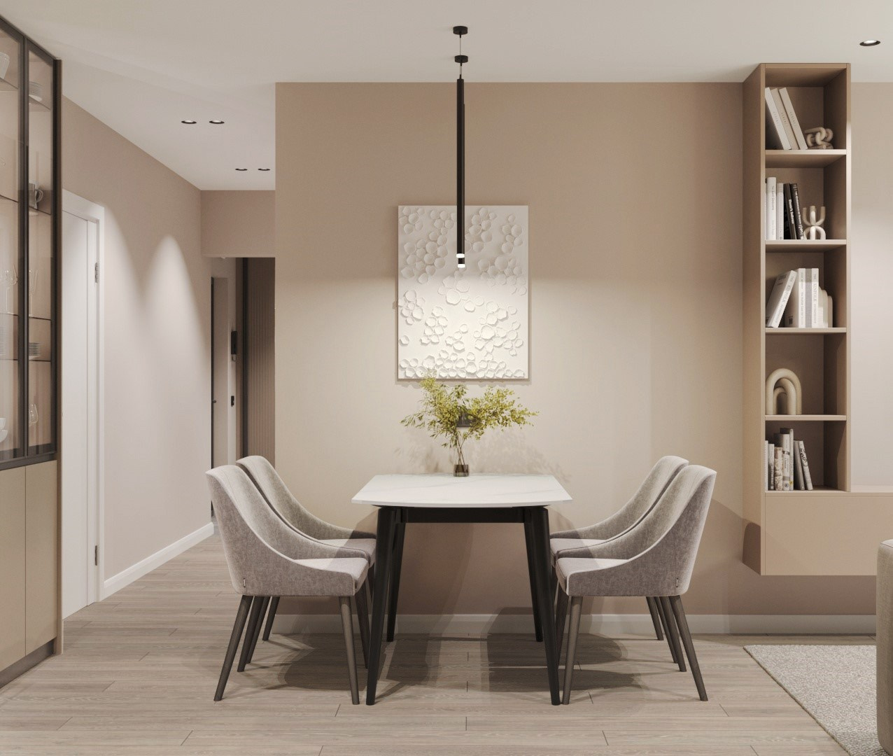 Квартира 54 м² г. Иркутск. ПРОЕКТИРОВАНИЕ ИНТЕРЬЕРОВ И АРХИТЕКТУРНЫХ РЕШЕНИЙ В СТУДИИ SHELOFAST DESIGN