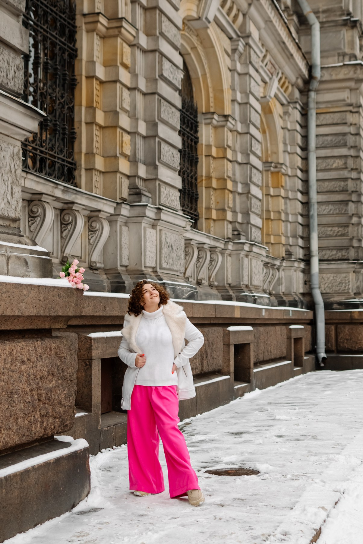 Юля с тюльпанами. Свадебный и сеейный фотограф в Санкт-Петербурге Елена Худякова