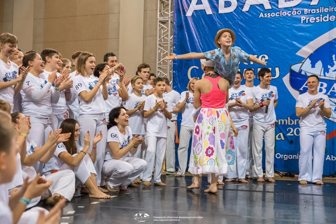 VIII Jogos da Rússia 2018. Капоэйра в Казани ABADÁ-Capoeira