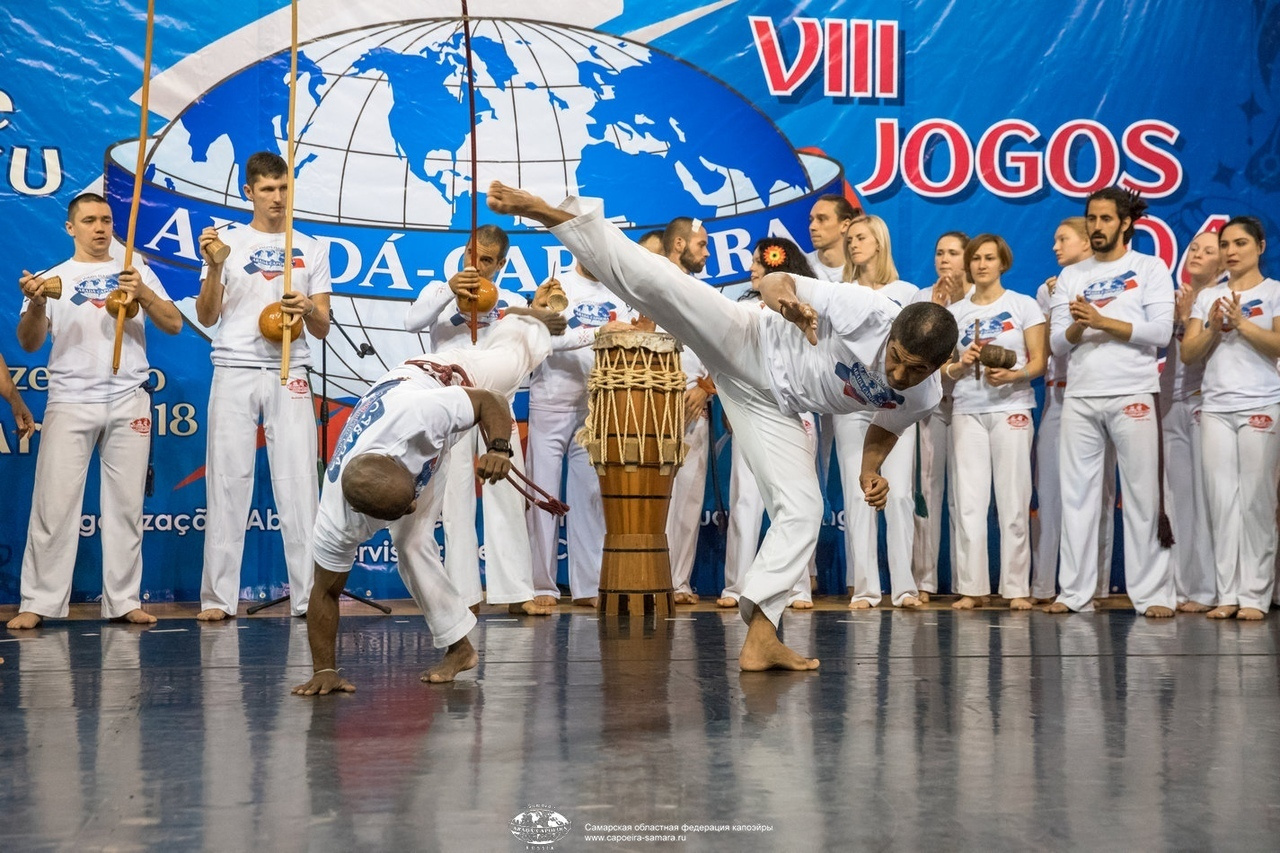 VIII Jogos da Rússia 2018. Капоэйра в Казани ABADÁ-Capoeira