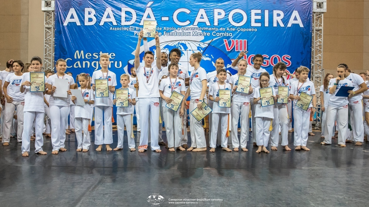 VIII Jogos da Rússia 2018. Капоэйра в Казани ABADÁ-Capoeira
