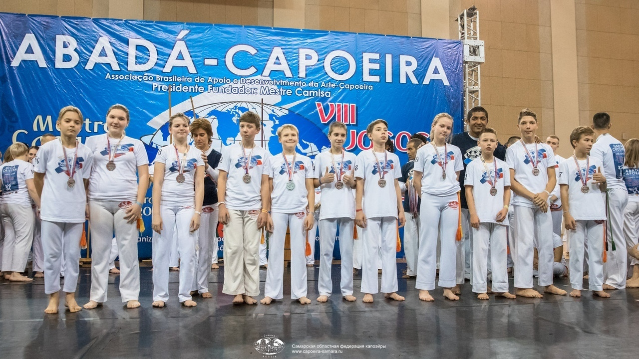 VIII Jogos da Rússia 2018. Капоэйра в Казани ABADÁ-Capoeira
