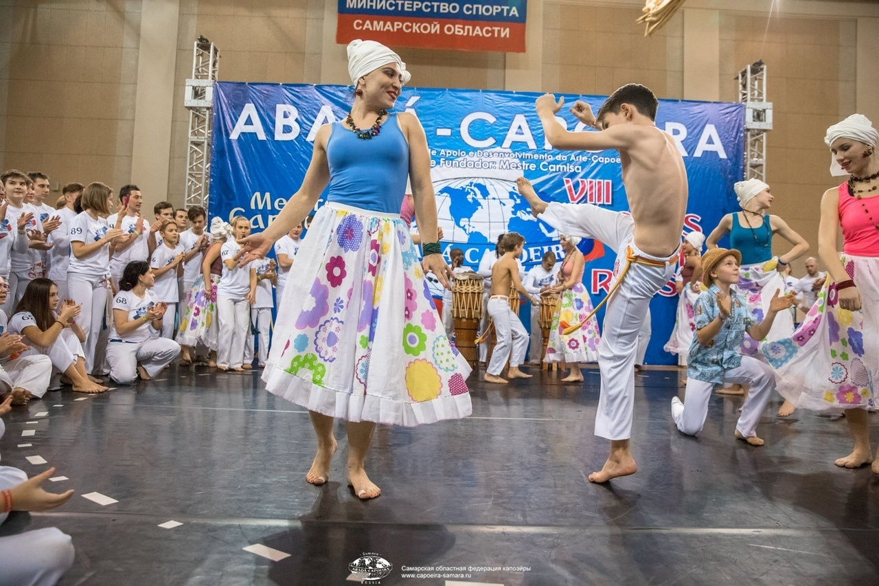 VIII Jogos da Rússia 2018. Капоэйра в Казани ABADÁ-Capoeira