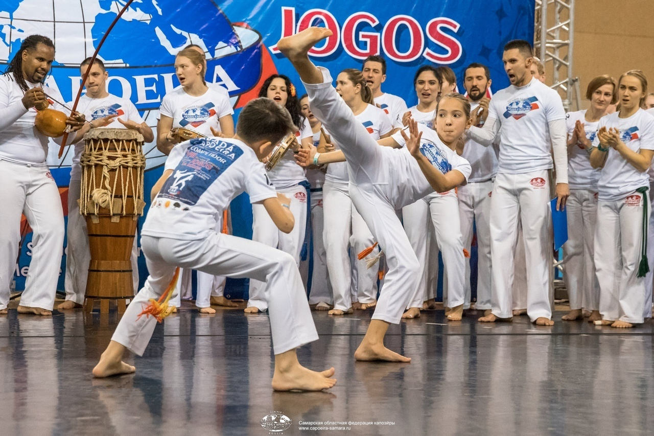 VIII Jogos da Rússia 2018. Капоэйра в Казани ABADÁ-Capoeira