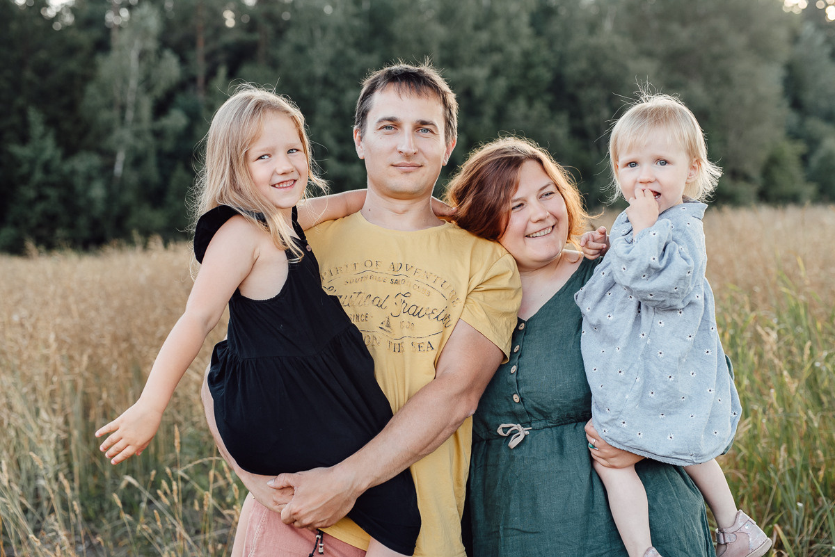 Family moments: Kristina, Sasha, Alisa & Yanya. Family photographer in Israel | Alesya Superfin