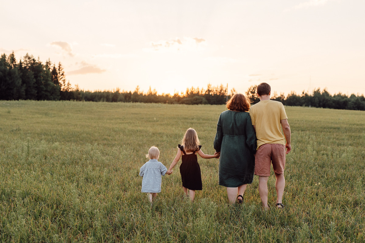 Family moments: Kristina, Sasha, Alisa & Yanya. Family photographer in Israel | Alesya Superfin
