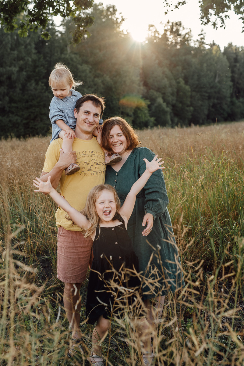 Family moments: Kristina, Sasha, Alisa & Yanya. Family photographer in Israel | Alesya Superfin