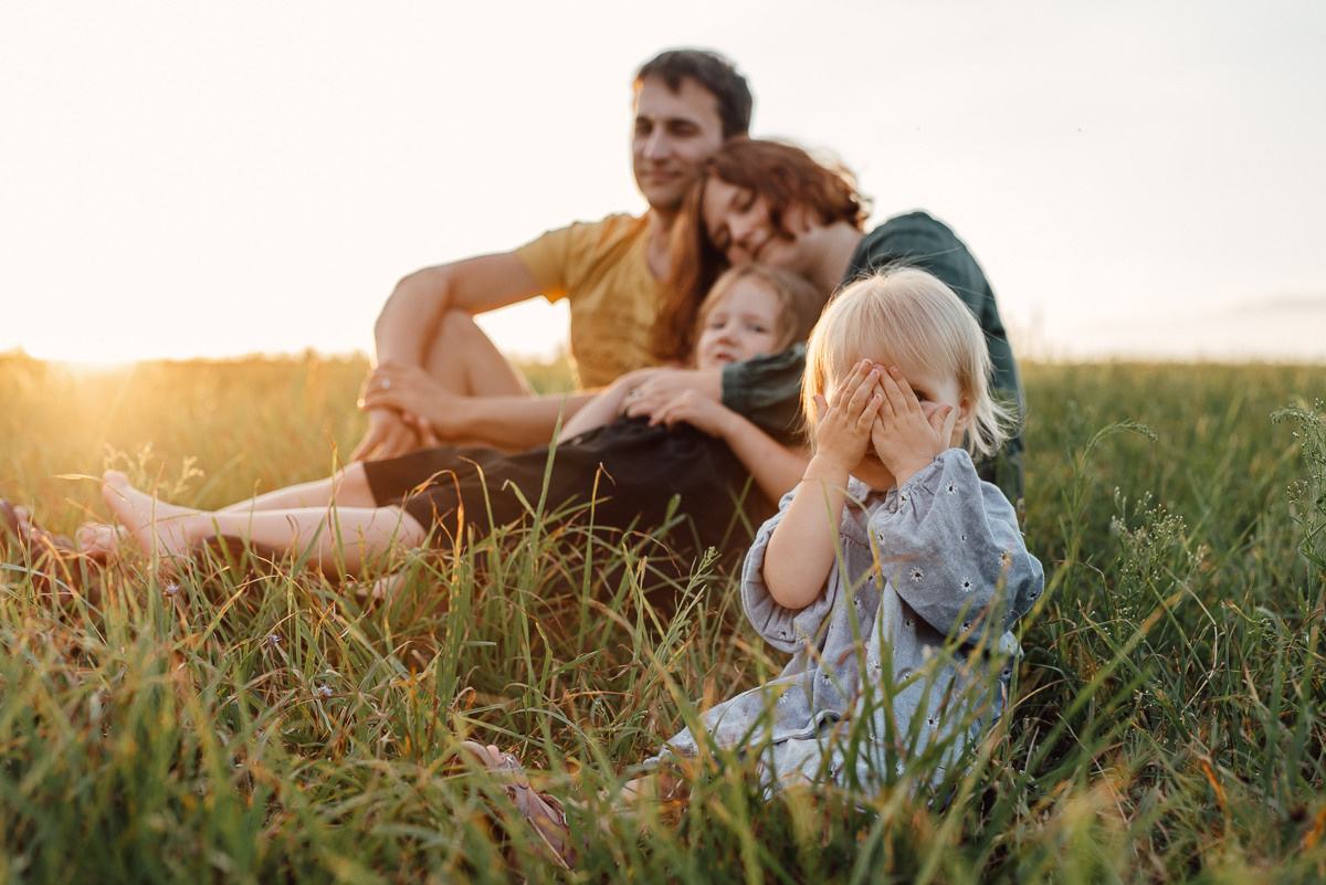 Family moments: Kristina, Sasha, Alisa & Yanya. Family photographer in Israel | Alesya Superfin