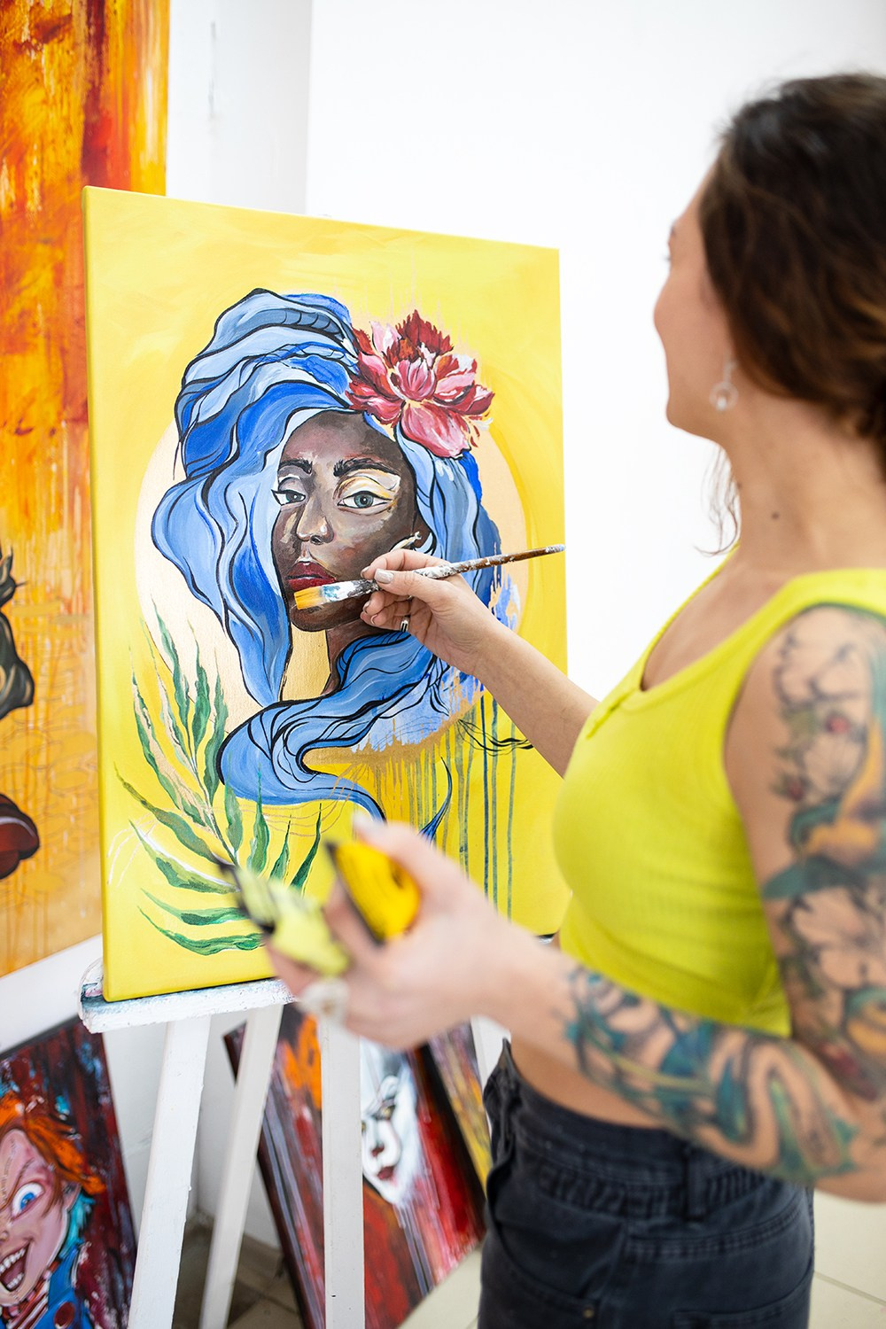 Картины в интерьер на заказ. Художник Якимова Юлия картины в интерьер и предметы декора