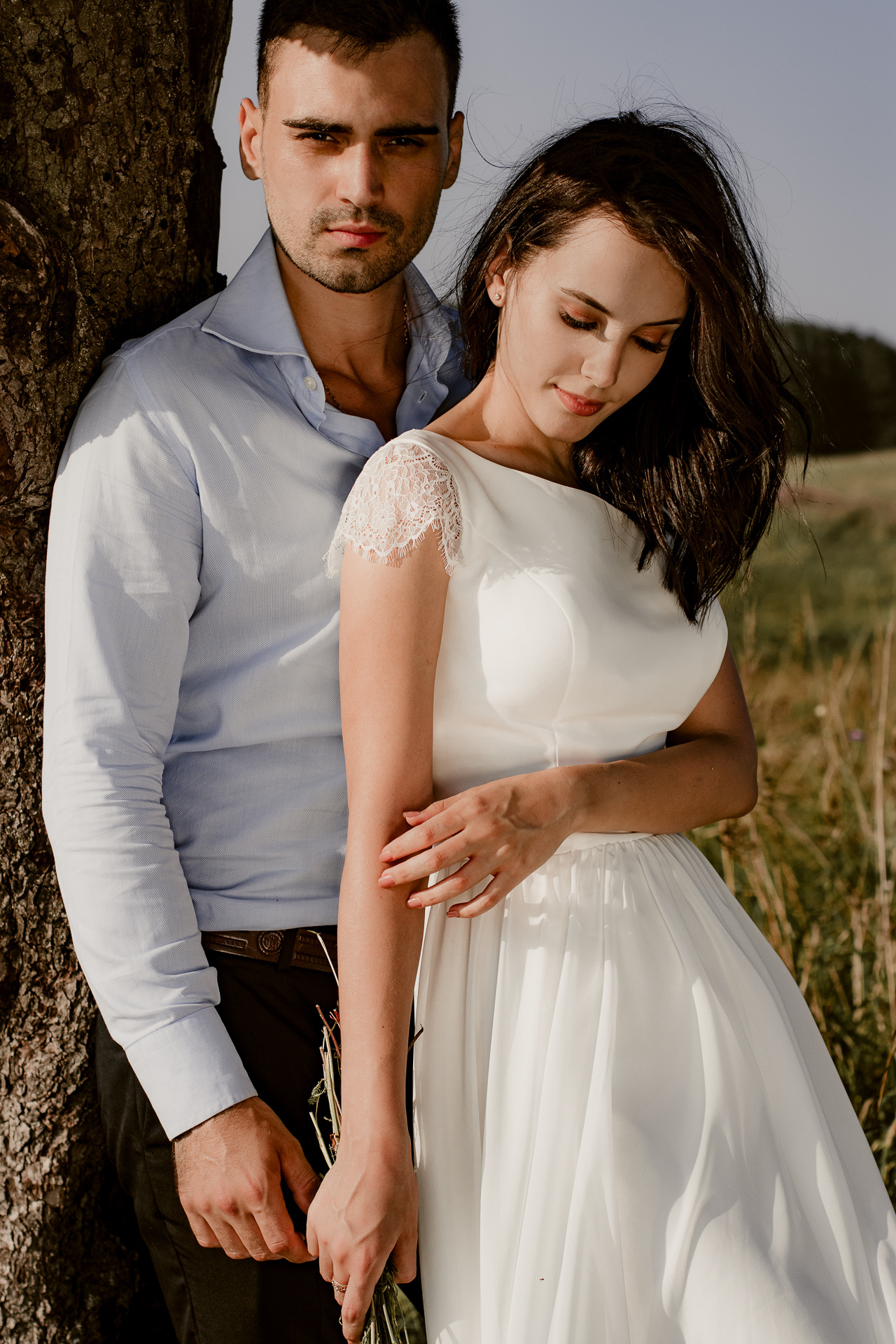 Свадебная фотосессия на природе