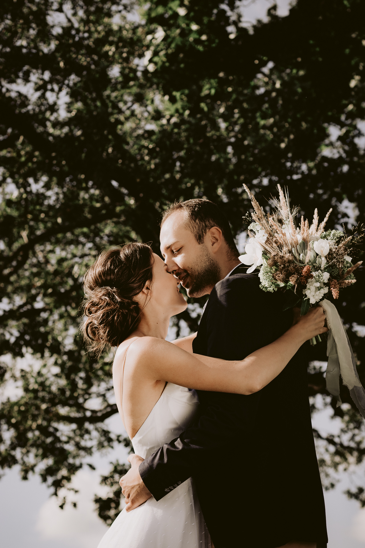 Свадебная съемка в Петербурге летом