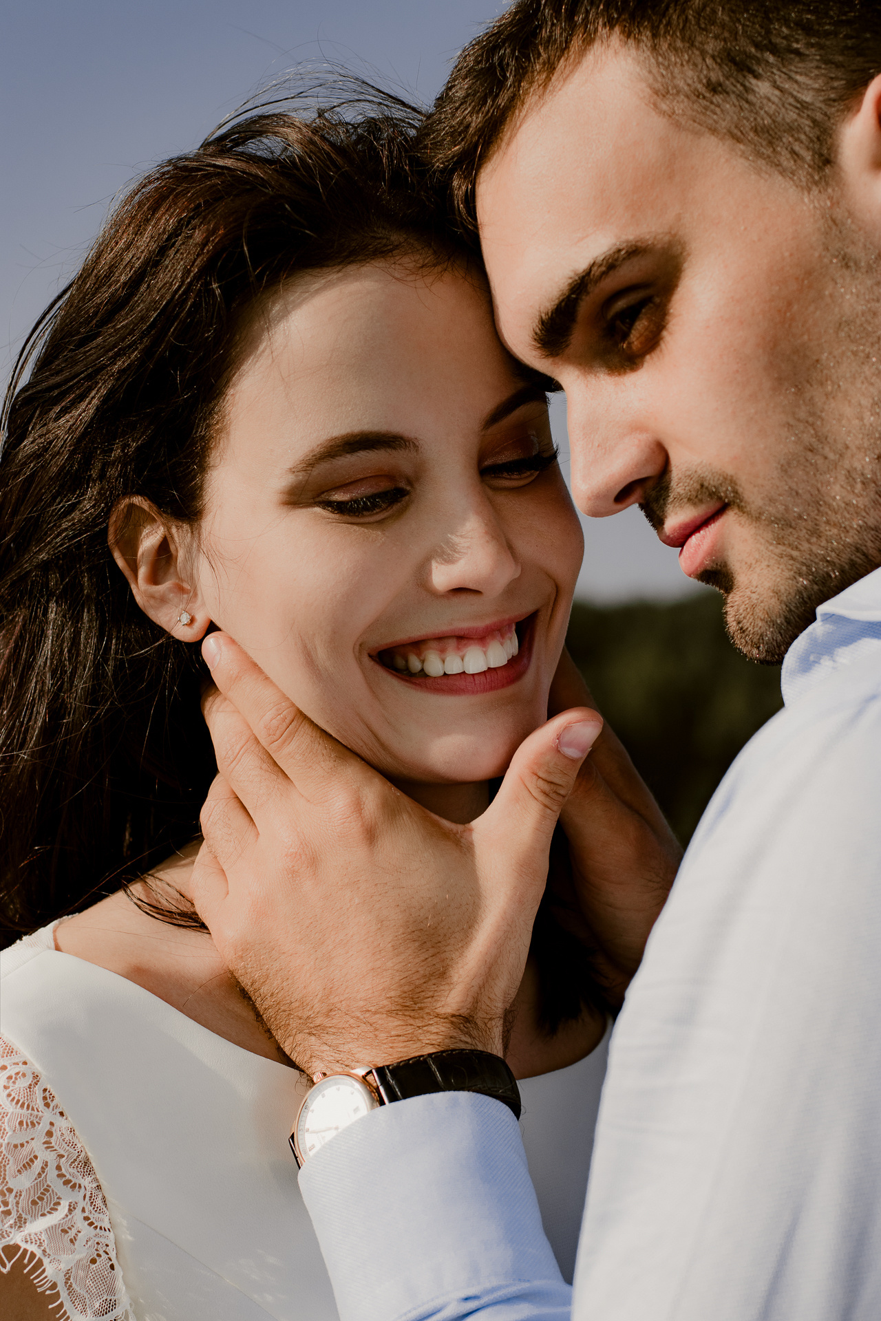 Свадебная фотосессия на природе