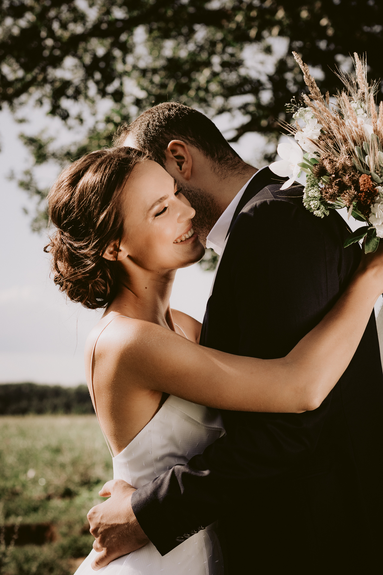 Свадебная съемка в Петербурге летом