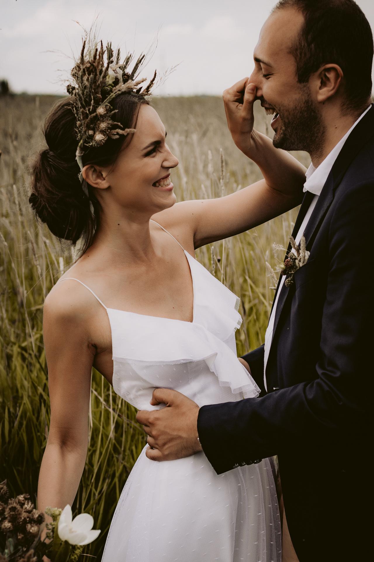 Свадебная съемка в Петербурге летом