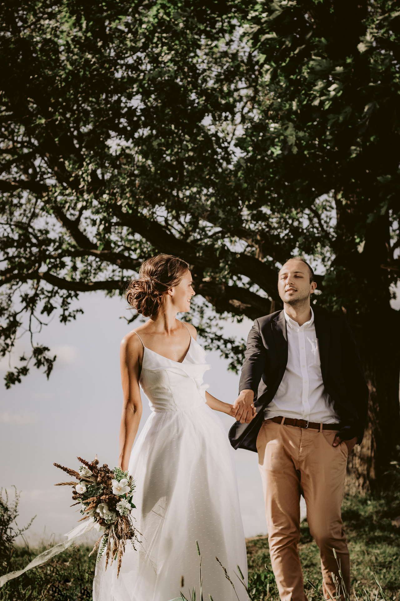 Свадебная съемка в Петербурге летом