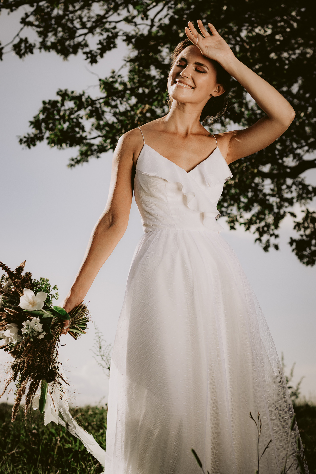 Свадебная съемка в Петербурге летом