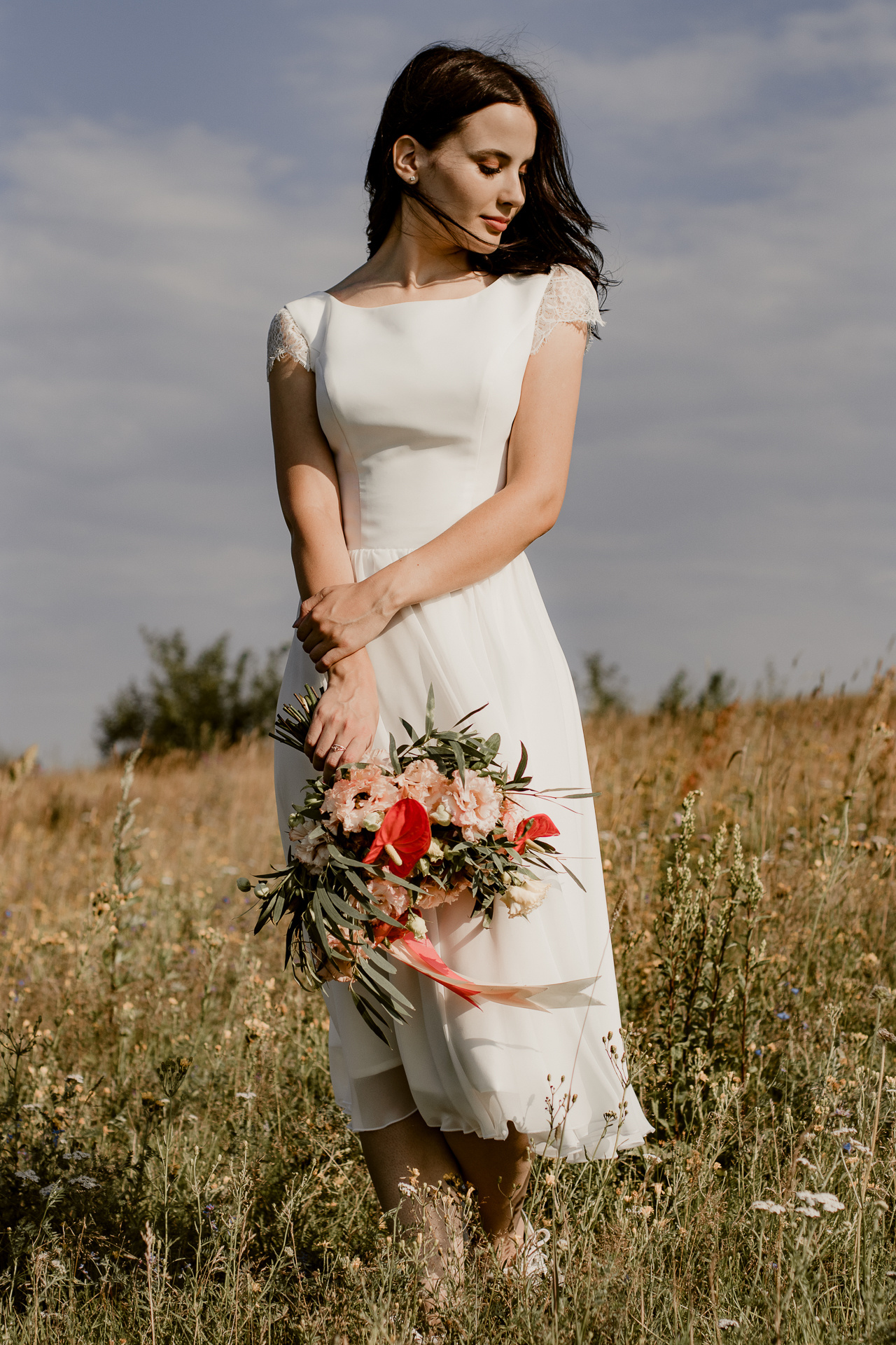 Свадебная фотосессия на природе