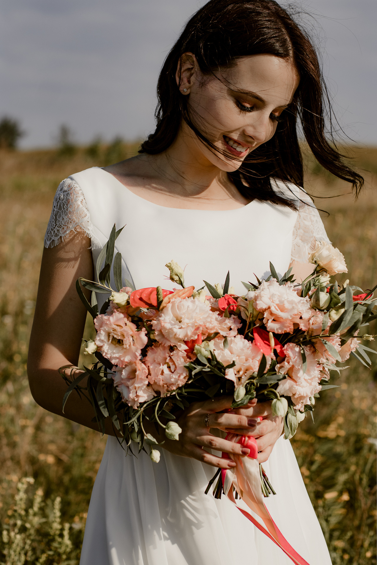 Свадебная фотосессия на природе