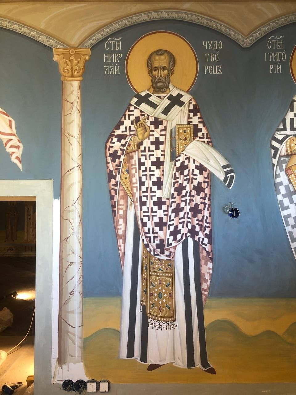 Мастерская МАГДАЛИНА роспись Храмов, г. Электросталь, храм Вознесения Господня. МАГДАЛИНА — мастерская церковного искусства