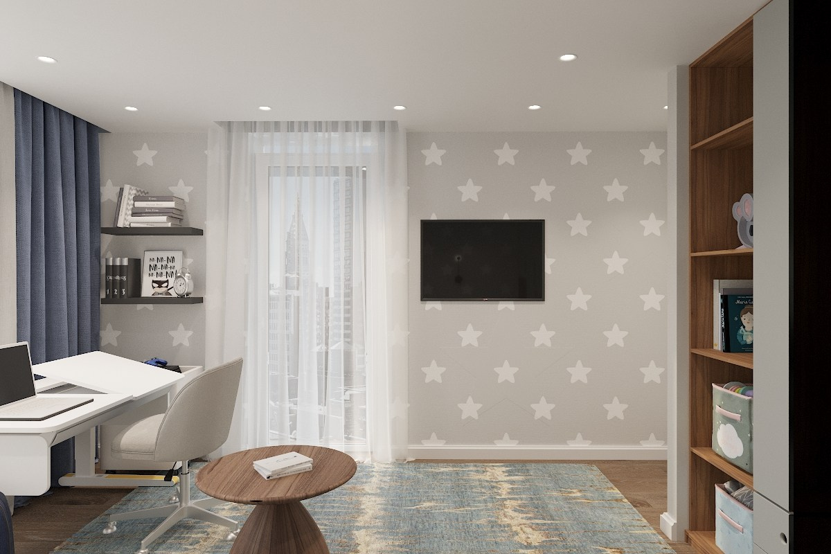 Пентхаус в городе Королев. Архитектура. Интерьер. Корниенко Маргарита