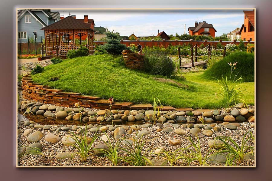 Ландшафтный дизайн. Skazka.wfolio.pro