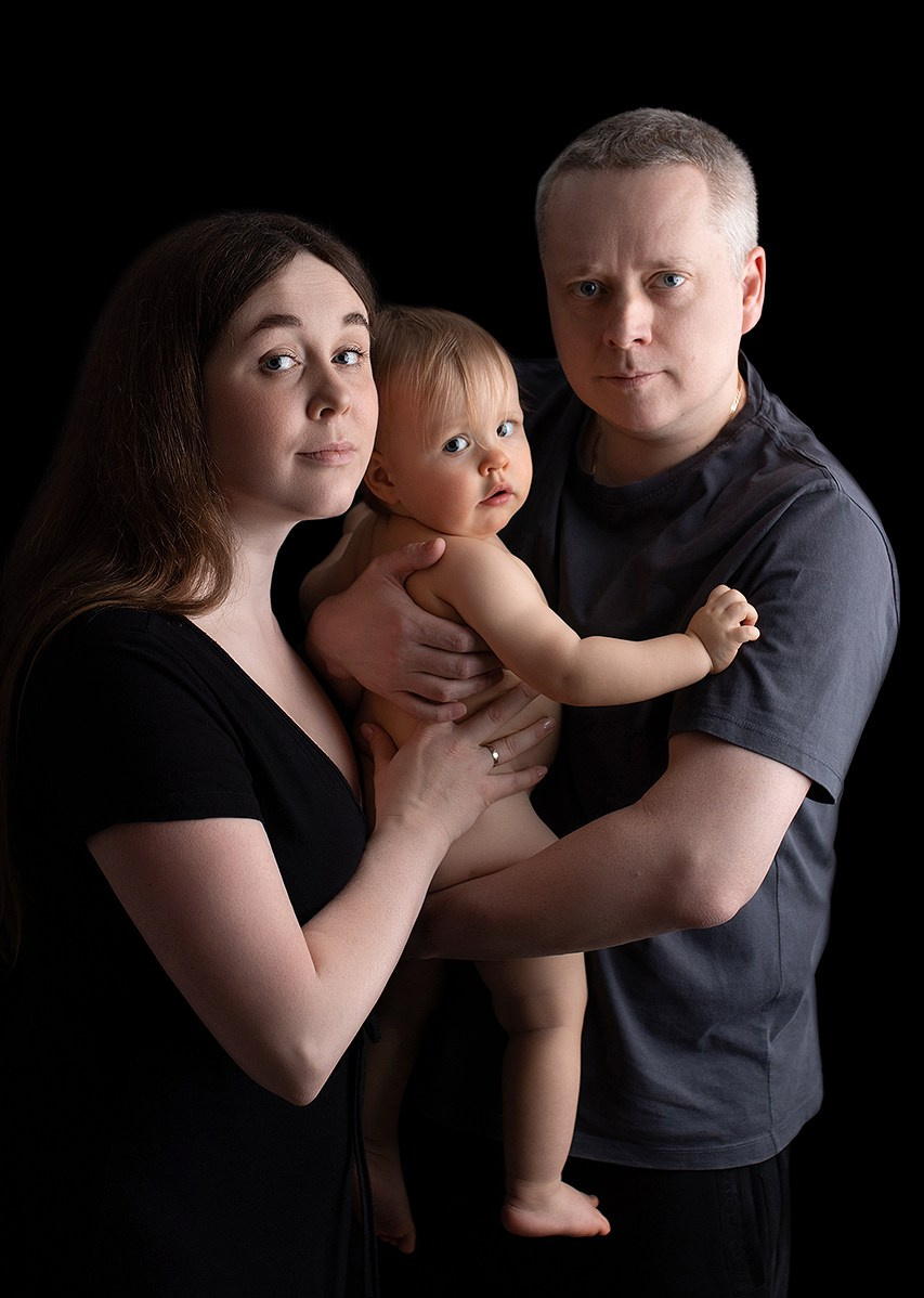 1 Годик Диане. Фотограф новорождённых и малышей до года в Москве и Московской области