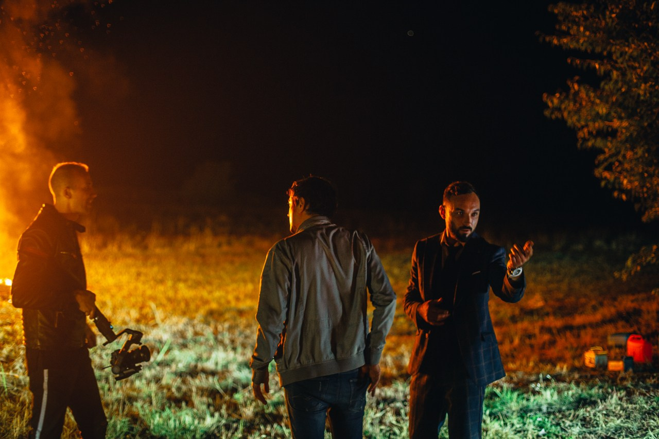 Бэкстейдж съемка рекламы. Фотограф Денис Денисов