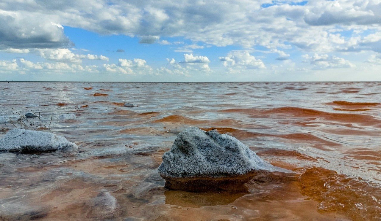 Lake Elton. The Kingdom of Salt. Travel photographer Max Muze