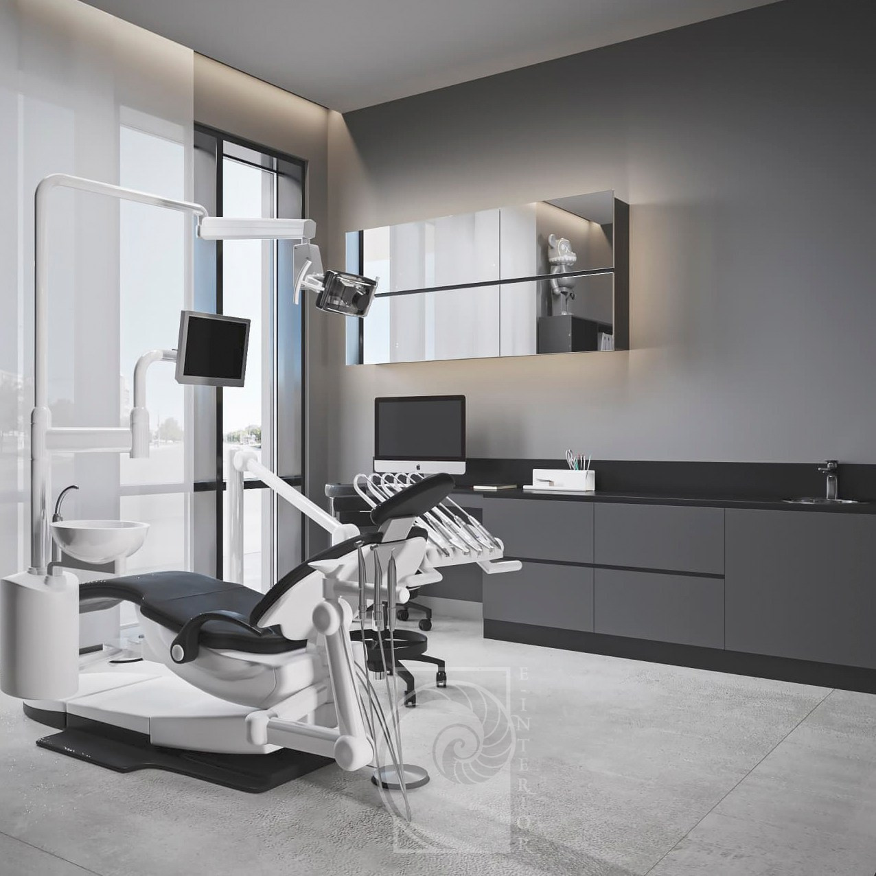 DENTAL_NOVASTET. Дизайн интерьера Евгения Тисленко