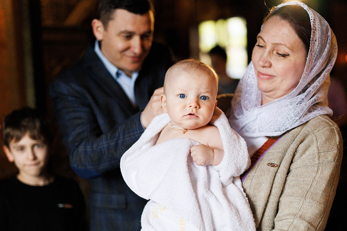 — Таинство Крещения. Детский и семейный фотограф Домодедово
