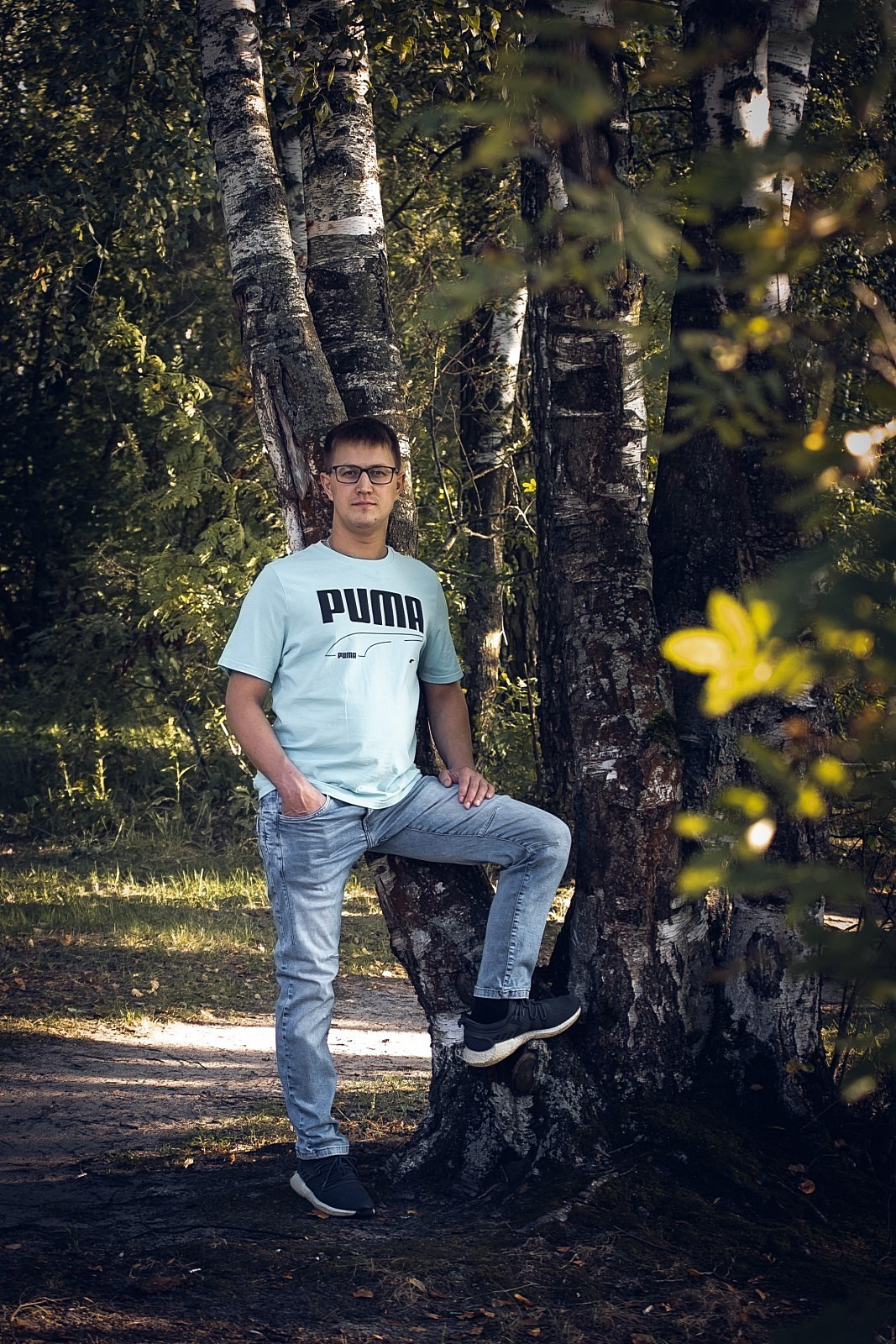 Портрет на природе. Свадебный и репортажный фотограф в Москве и Московской области