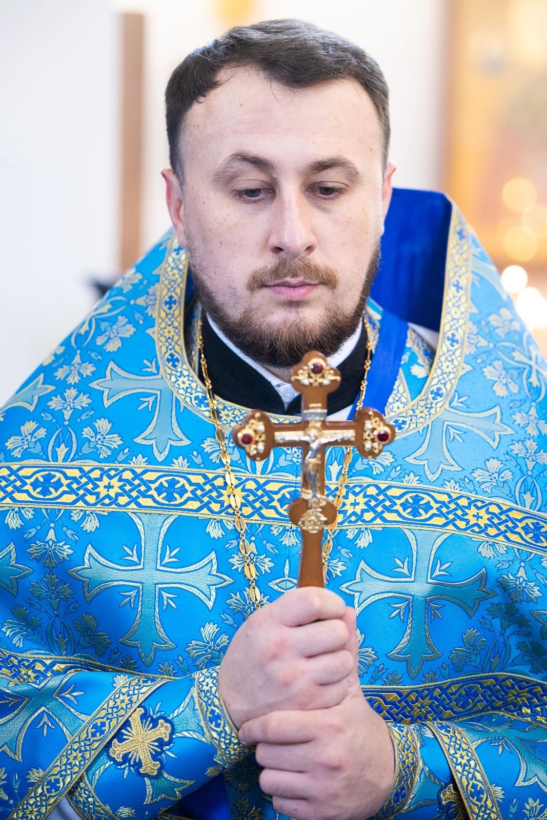 МИТРОПОЛИТ ИГНАТИЙ СОВЕРШИЛ БОЖЕСТВЕННУЮ ЛИТУРГИЮ В СКОРБЯЩЕНСКОМ ХРАМЕ Г. САРАТОВА. Саратовское Северо-Западное благочиние