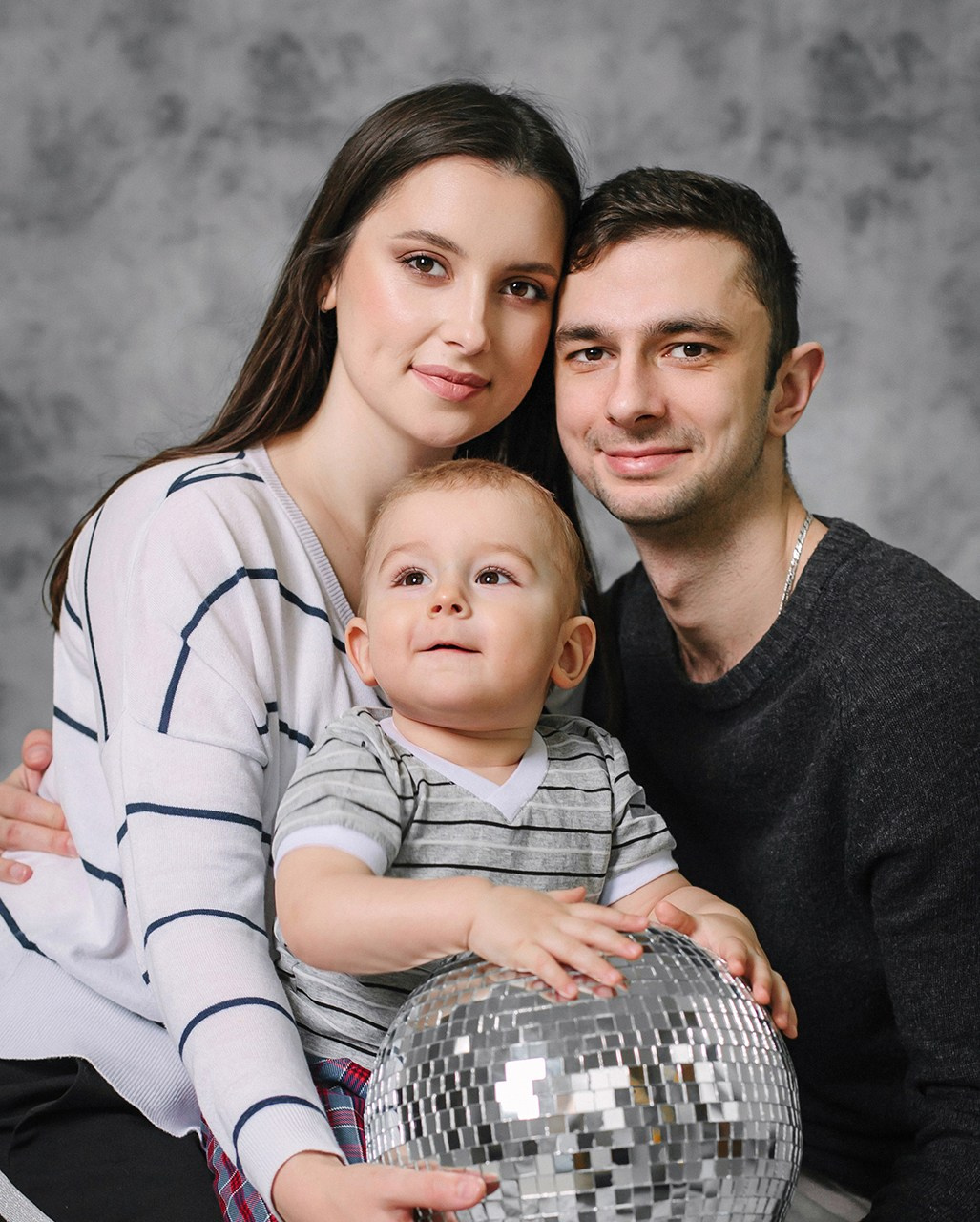 Дима, Юля и Тимоша. Семейный и детский фотограф Ольга Демидова в Москве