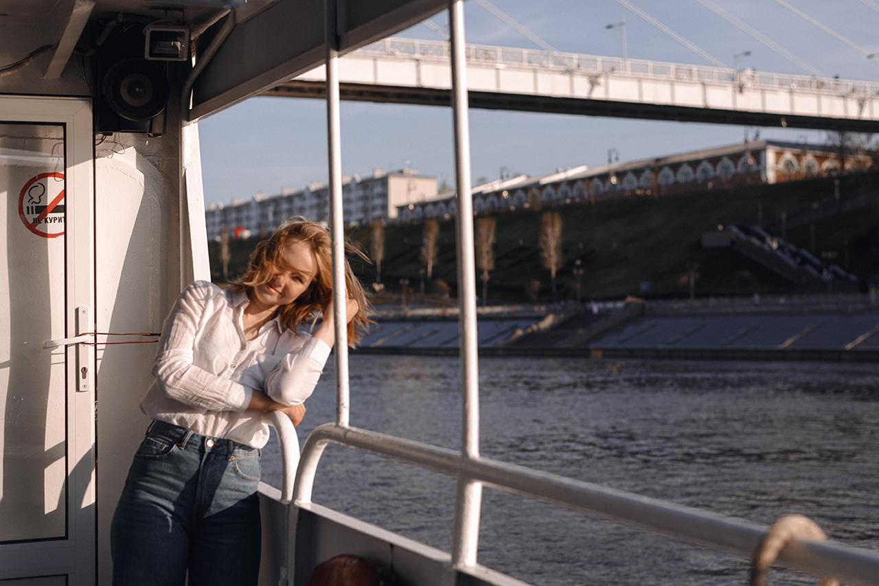 Прогулка на теплоходе. Фотограф Дарья Мустафина, Тюмень