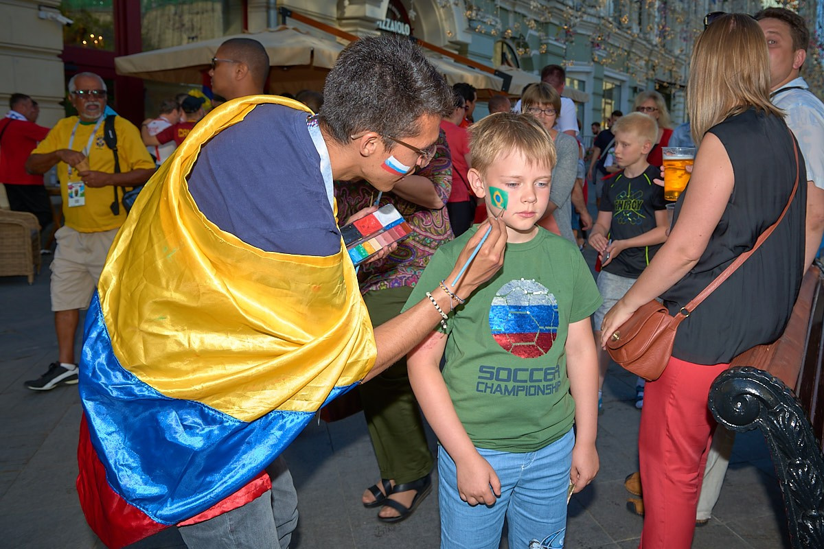 Уличный фотограф в Москве