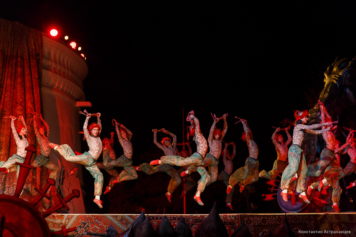 Опера "Князь Игорь" в Астраханском кремле. Фотограф в Астрахани