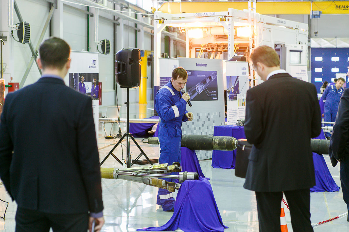 Открытие производственной базы Schlumberger. Фотограф в Астрахани