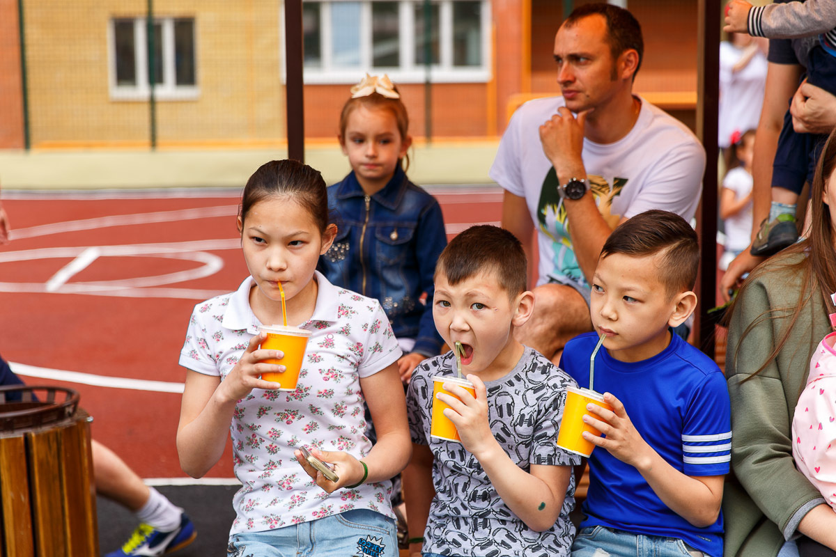 Открытие детской и спортивной площадок в ЖК "Прогресс". Фотограф в Астрахани